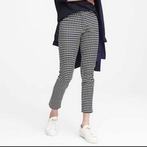 Banana Republic Gingham Sloan Pants - Size 6